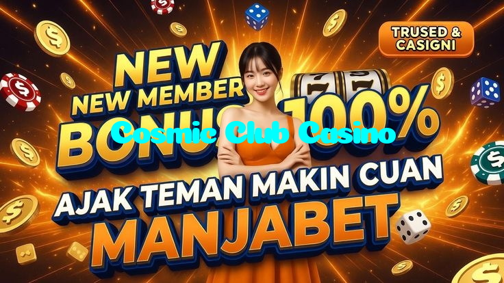 Cosmic Club Casino casino presented on mobile device in Pakistan with slots and live games